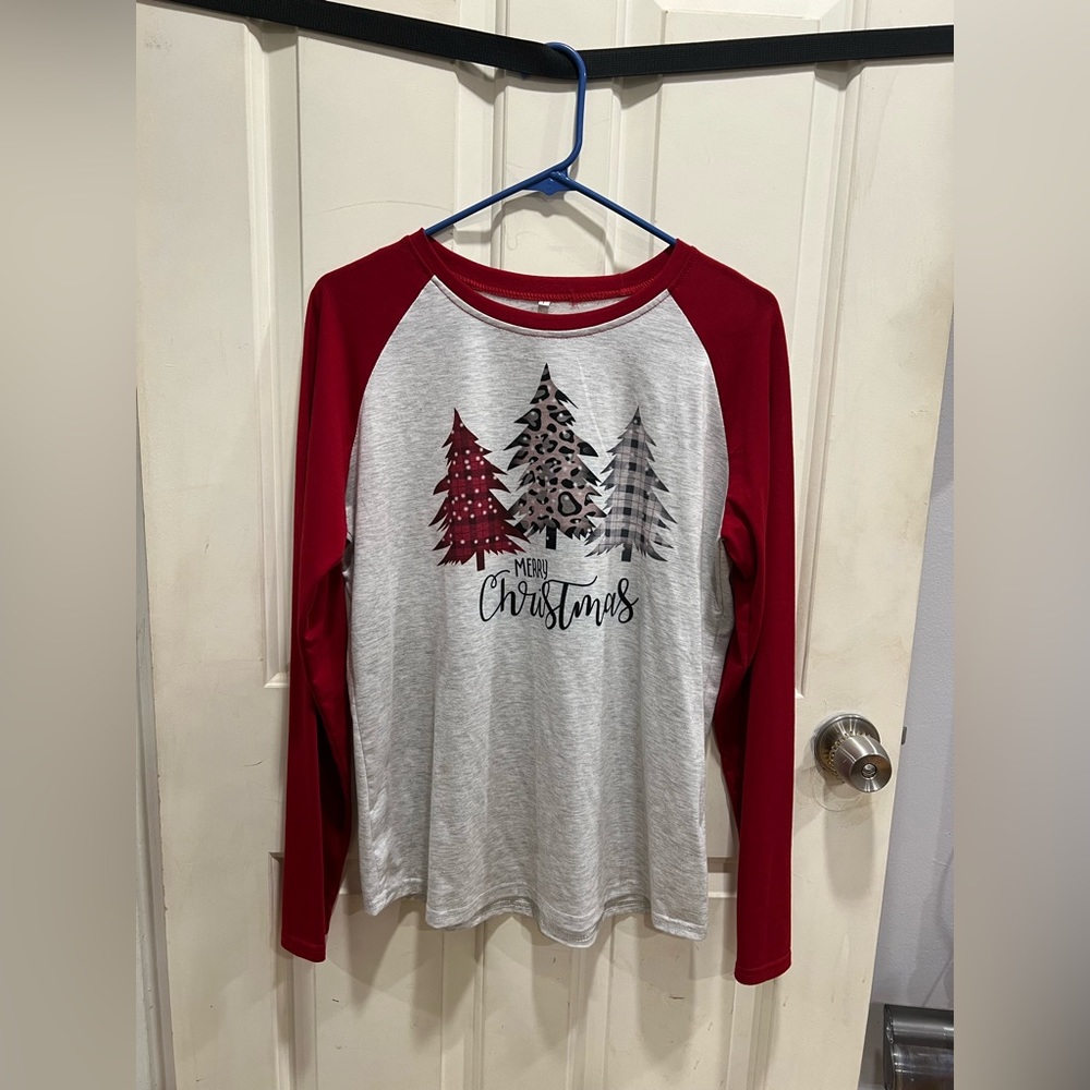 Christmas Baseball Tee